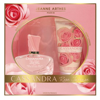 Bộ Nước Hoa Nữ Jeanne Arthes Cassandra Rose Intense