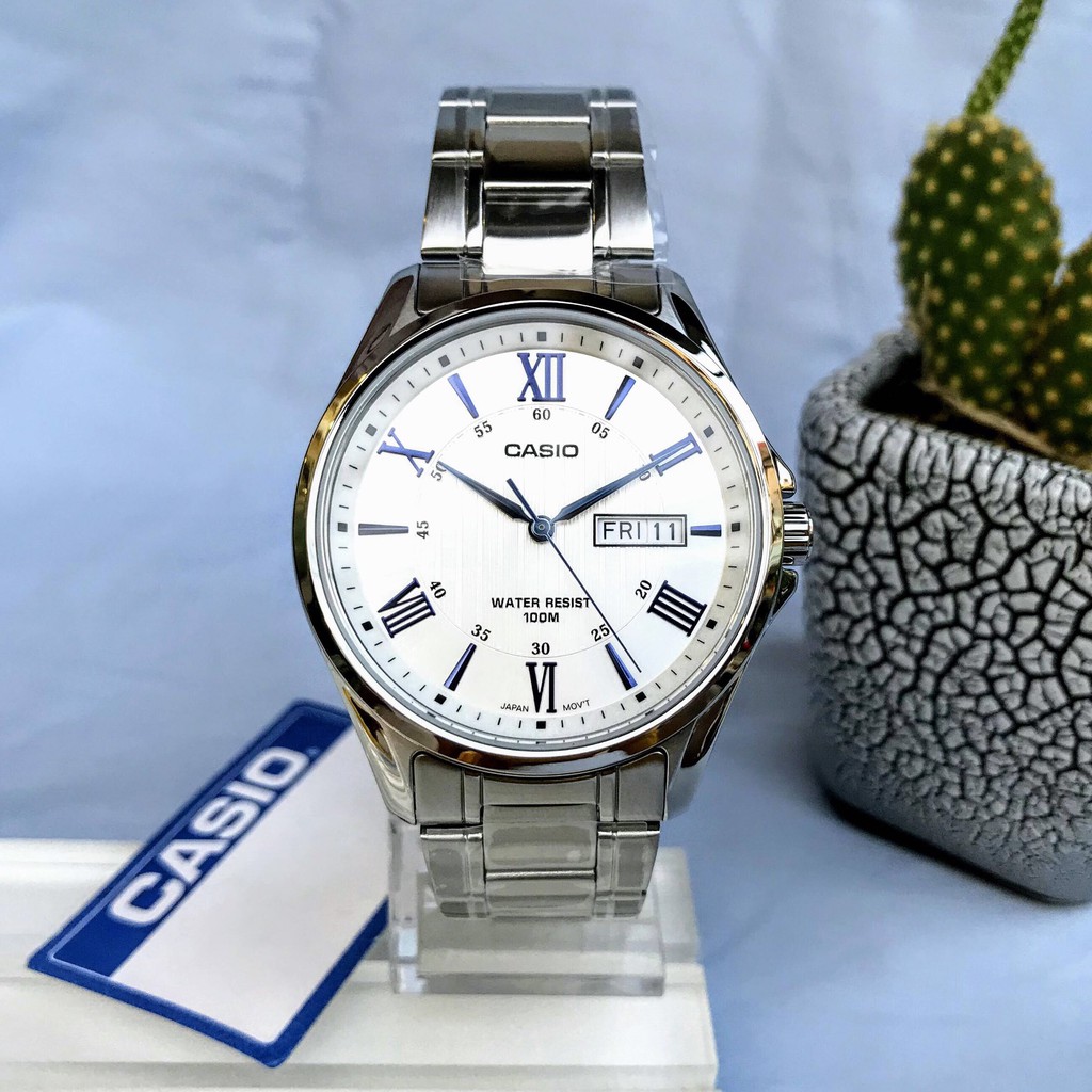 Đồng hồ nam casio ❤️ 𝐅𝐑𝐄𝐄𝐒𝐇𝐈𝐏 ❤️ Đồng hồ casio MTP-1384 MTP-1384D MTP-1384L MTP-1384BUL MTP-1384L-2A | BigBuy360 - bigbuy360.vn
