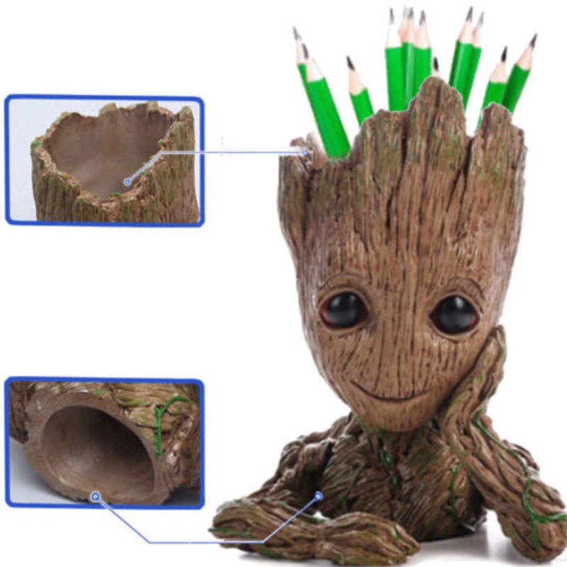 Marvel Chậu Hoa Hình Nhân Vật Baby Groot Trong Phim Avengers