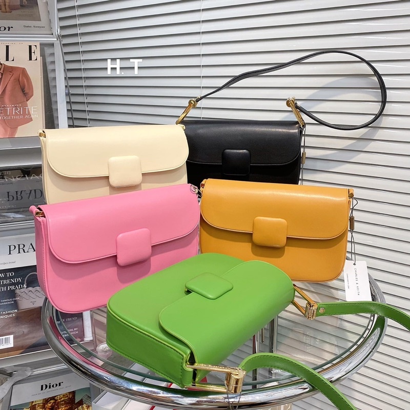 Túi  khoá vuông 5 màu size 21 chuẩn xxuất sịn kèm video ảnh thật shop 0818