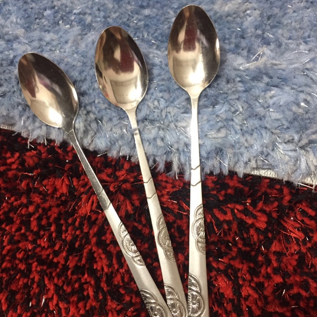 Thìa chanh inox cán dài hàng dày đẹp