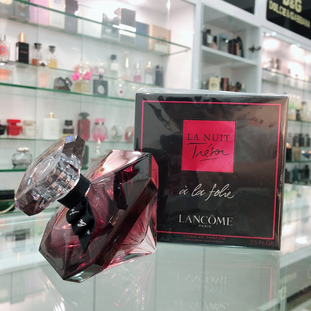 Nước hoa nữ Lancome La Nuit Trésor à la Folie L’ EDP Fullbox 100ml chính hãng