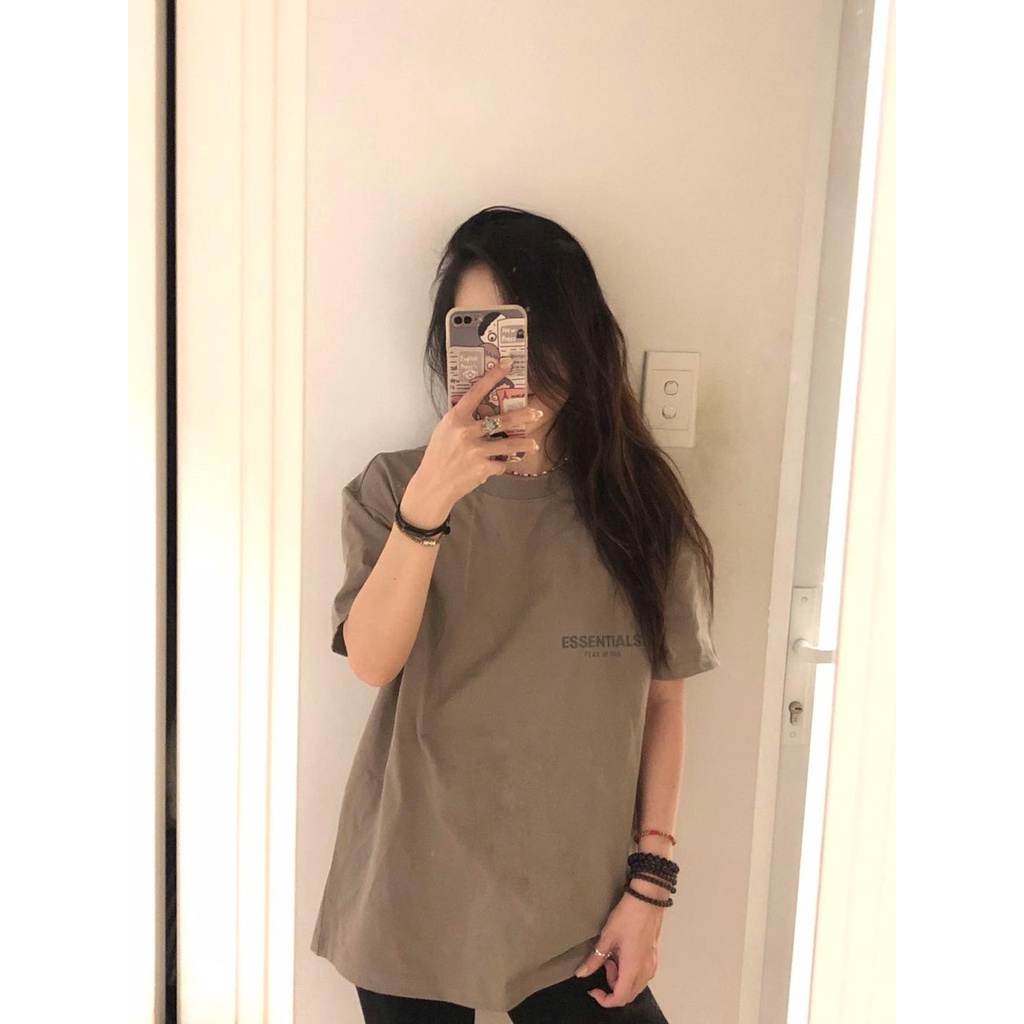 Áo thun FOG FEAR OF GOD ESSENTIALS SS22 chính hãng Authentic 100%, Áo tee FOG Essentials form rộng oversize
