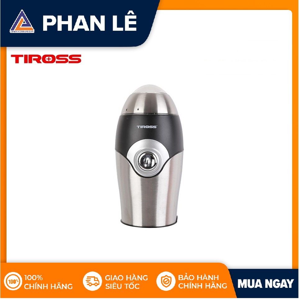 [Mã ELHADEV giảm 4% đơn 300K] Máy xay cà phê Tiross TS530 (Inox phối xám)