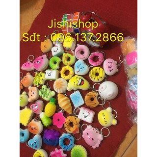( GIÁ SỈ )Squishy - Combo 10 Squishy móc khóa bất kỳ bán xong