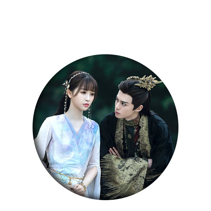 Huy hiệu IN HÌNH THƯƠNG LAN QUYẾT Ngu Thư Hân Vương Hạc Đệ cổ trang hoa ngữ cpop dễ thương tiện lợi