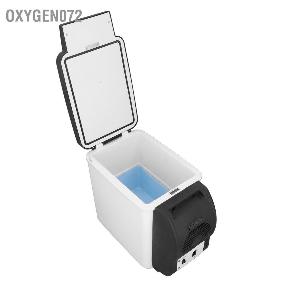 Oxygen072 Tủ lạnh ô tô 12V 37W Nóng kép 6L Độ ồn thấp Hộp thuốc di động mỹ phẩm cho thực