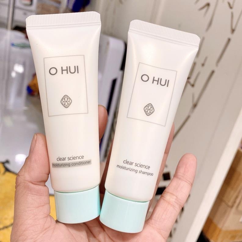 Tuýp dầu gội xả nuôi dưỡng tóc OHUI Clear Science Hair Care - Hàng chuẩn LG Hàn Quốc
