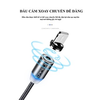 Cáp Sạc nhanh Từ Hít Nam Châm cho thiết bị Lightning / Micro USB / TYPE-C