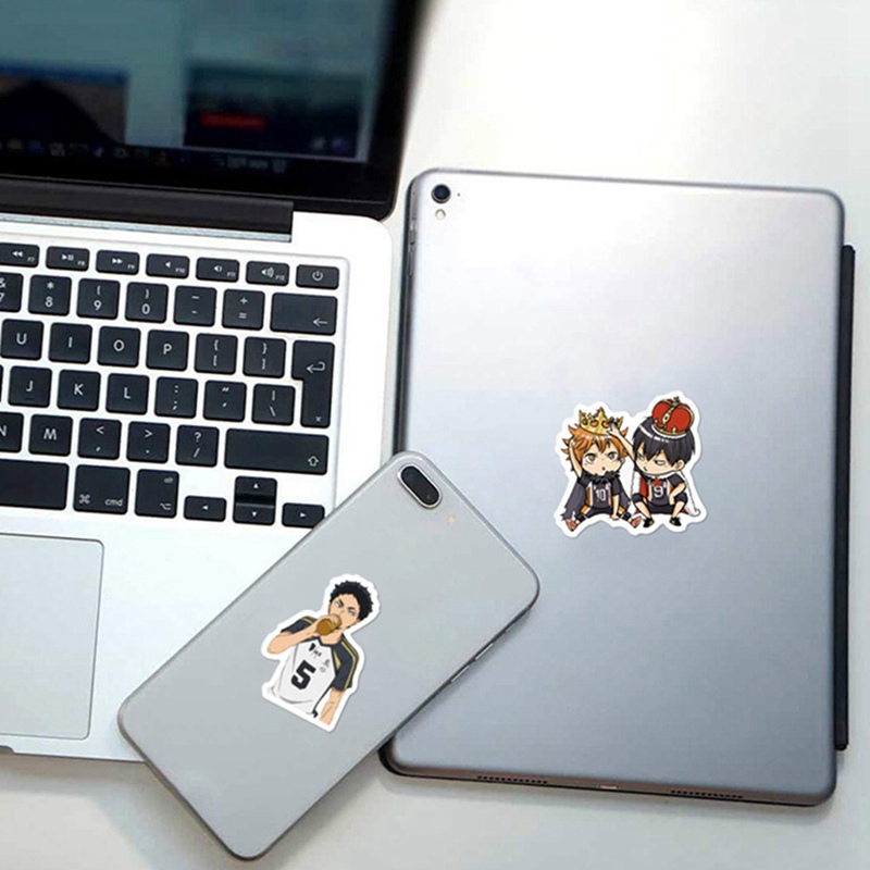 Tmdbyx Bộ 50 Miếng Dán Họa Tiết Anime Haikyuu