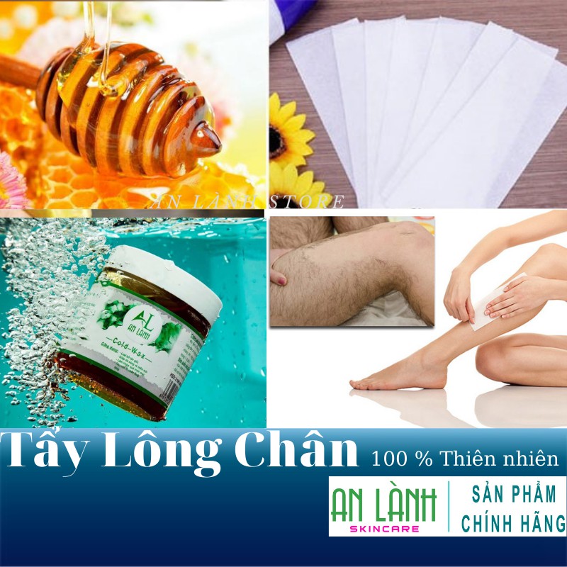 Kem triệt lông chân, tẩy lông chân tay An Lành [Tặng bộ dụng cụ wax]