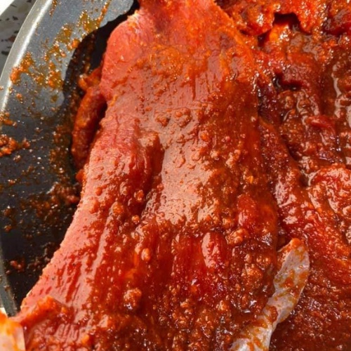 Gia vị bò khô, bò khô, nước sốt, BOHO Food, gia vị, sốt ướp làm bò khô, ăn liền, lò nướng, 1 chai 350g cho 1.2kg thịt