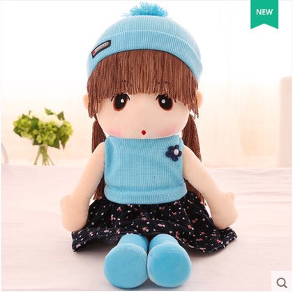 Búp bê mũ len đẹp lung linh cho các bé size 45cm và 60cn
