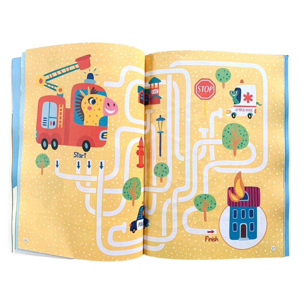 Sách - Rèn Luyện Trí Thông Minh - Trò Chơi Mê Cung - Phát Triển Tư Duy ( Bộ 2 Cuốn)