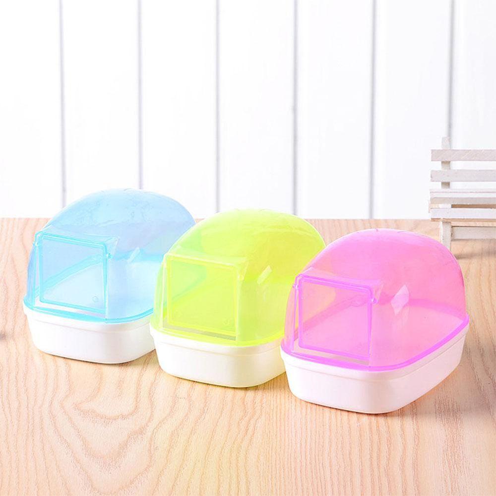 Bồn Tắm Mini Bằng Nhựa Chống Bụi Cho Chuột Hamster
