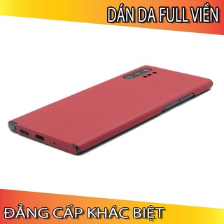 Miếng dán da full viền Samsung Note 10 Plus