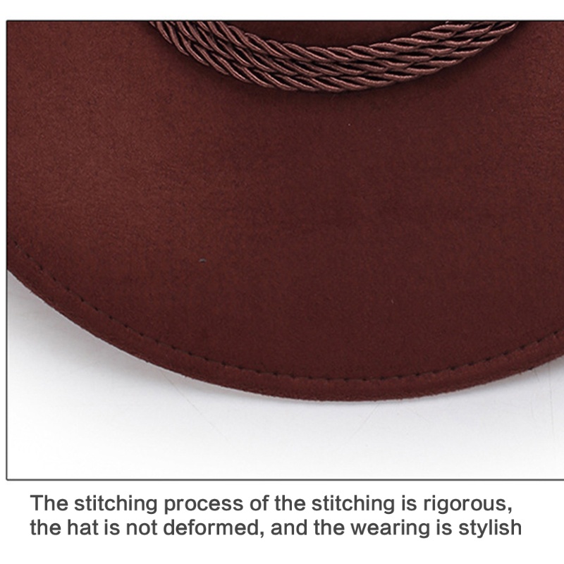 Mũ Cao Bồi Giả Da Phong Cách Cao Bồi Phương Tây