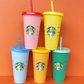 Cốc Đựng Nước Đổi Màu Starbucks, Ly Đựng Nước Starbucks Đổi Màu An Toàn Không Chứa BPA Thân Thiện Với Môi Trường