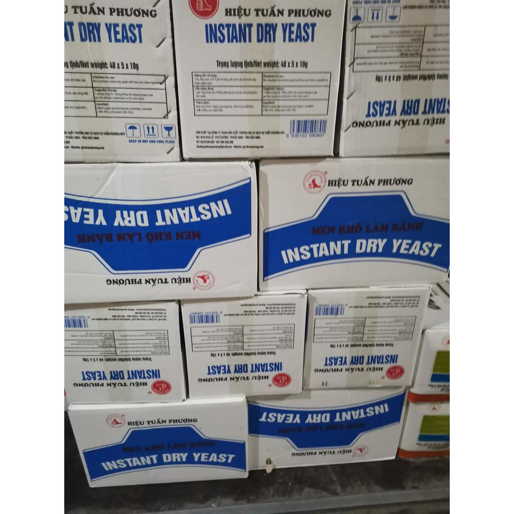 1 THÙNG 48 HỘP MEN NỞ CHUỘT LÀM BÁNH CHÍNH HÃNG TUẤN PHƯƠNG