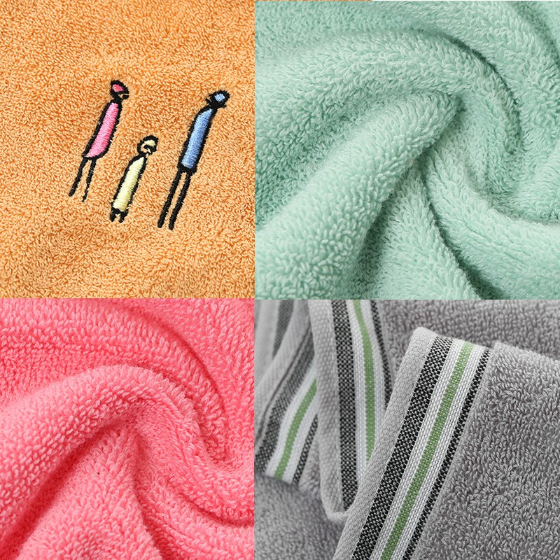 Khăn mặt dày,siêu thấm chất liệu 100 cotton mềm mại thoải mái 87111