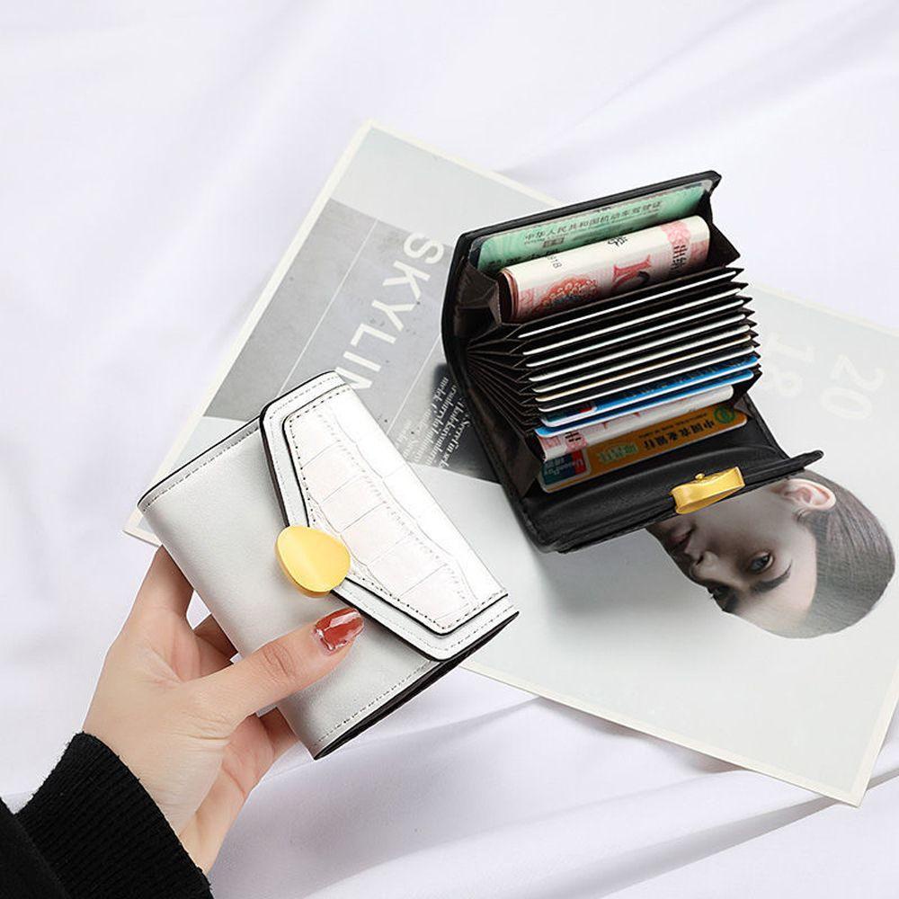 Ví Da PU Nhiều Màu Sắc Thời Trang Cho Nữ