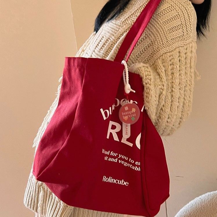 Túi Xách Canvas Cỡ Lớn Thiết Kế Mới Thời Trang