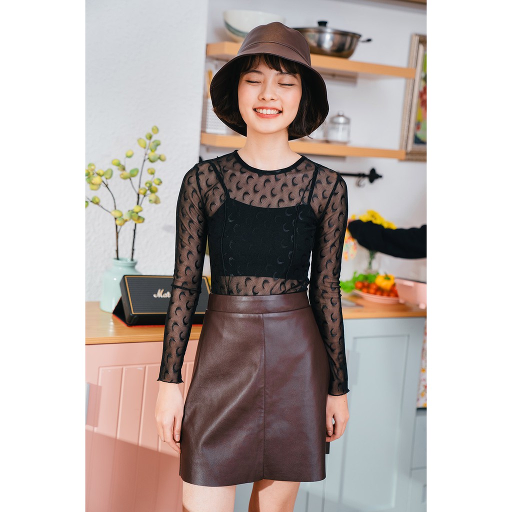 DOTTIE - Váy Ngắn Da Căn Bản Nữ S0024 | BigBuy360 - bigbuy360.vn