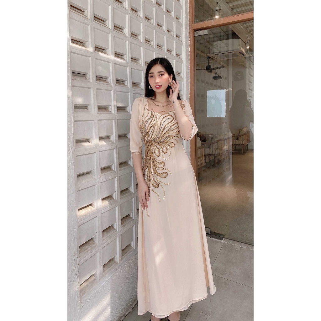 đầm dạ hội nữ dự tiệc, thiết kế cao cấp
