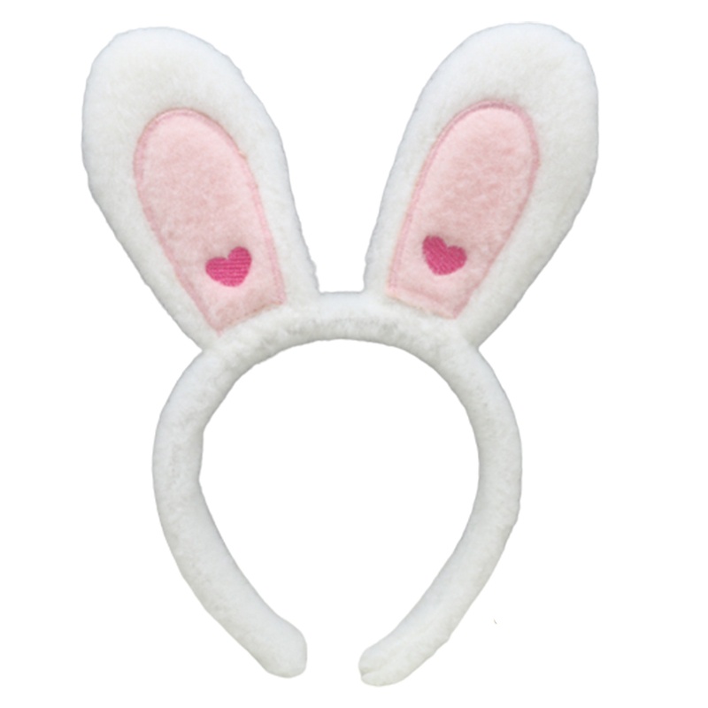 Flgo Băng Đô Cài Tóc Hình Tai Thỏ Dễ Thương Siêu Bền Tiện Dụng Cho Nữ