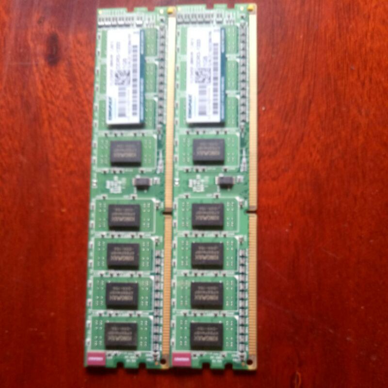 combo 2 thanh ram ddr3 1G | WebRaoVat - webraovat.net.vn