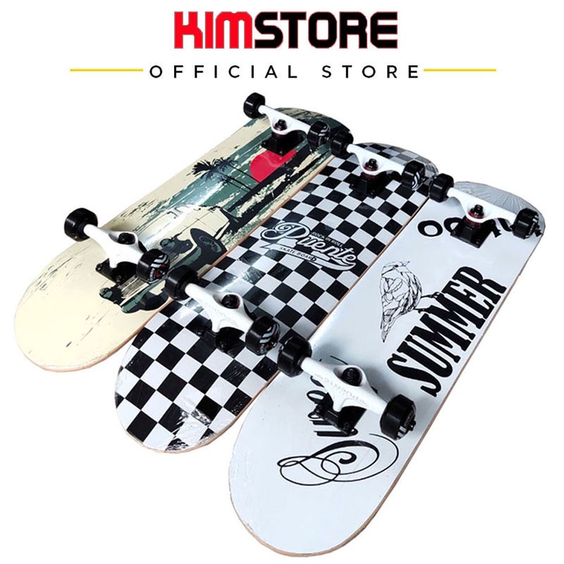 Ván trượt chuyên nghiệp Skateboard Puente giúp bạn tập kỹ thuật trick chuyên nghiệp