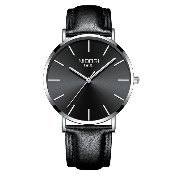 ĐỒNG HỒ NAM NIBOSI NB16 -DÂY DA CAO CẤP SANG TRỌNG + QUÀ TẶNG HẤP DẪN