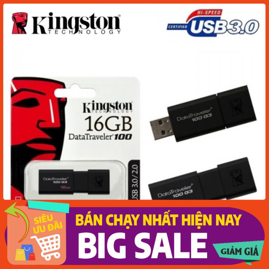 USB W7+8+10 Kingston DT100G3 32GB USB 3.0 | BigBuy360 - bigbuy360.vn