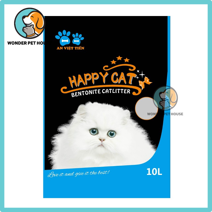 [Bao 10L]Cát Vệ Sinh Cho Mèo Happy Cat 10L