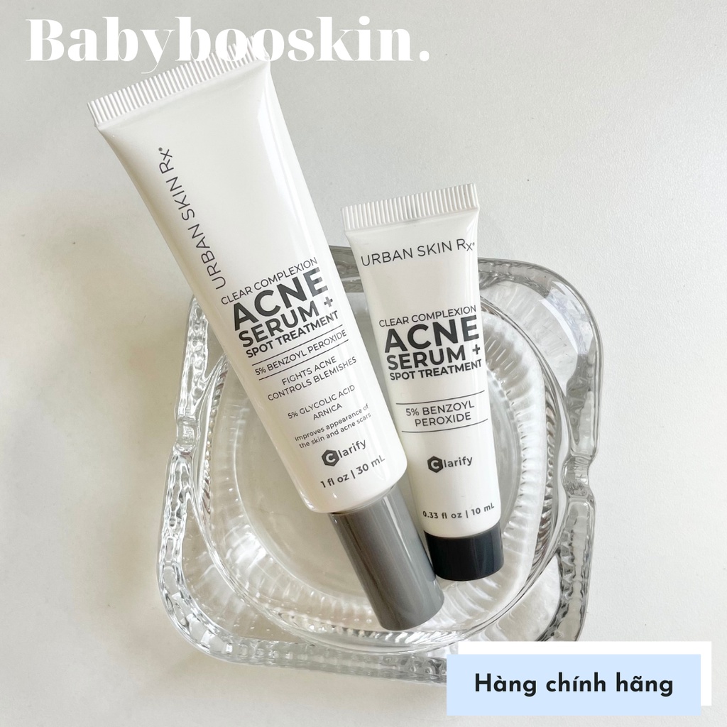 Serum giảm mụn ngừa thâm Urban Skin Rx Clear Complexion Ance Serum Spot Treatment
