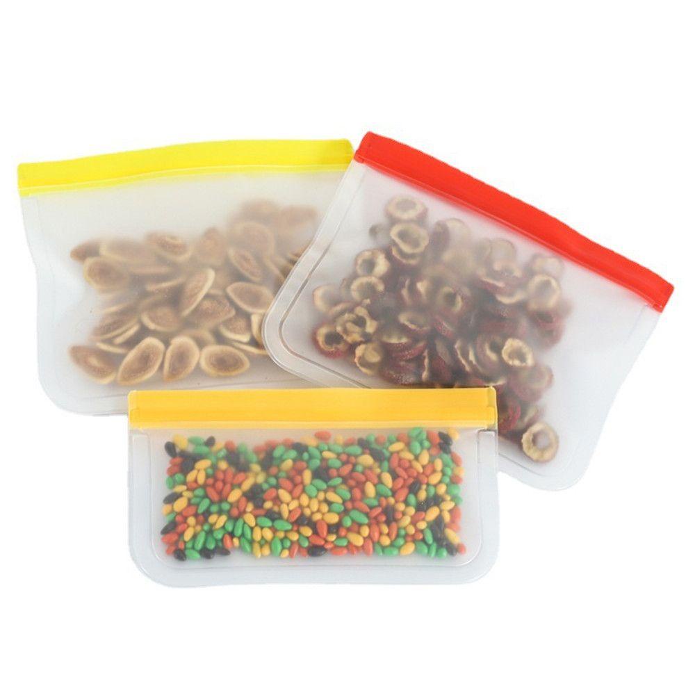 Set 5 Túi Đựng Thực Phẩm Dùng Nhiều Lần Tiện Dụng Khi Đi Du Lịch
