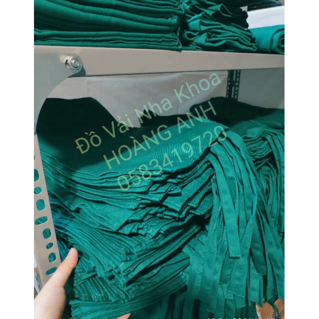 Khăn choàng cổ Nha khoa có khuy bấm