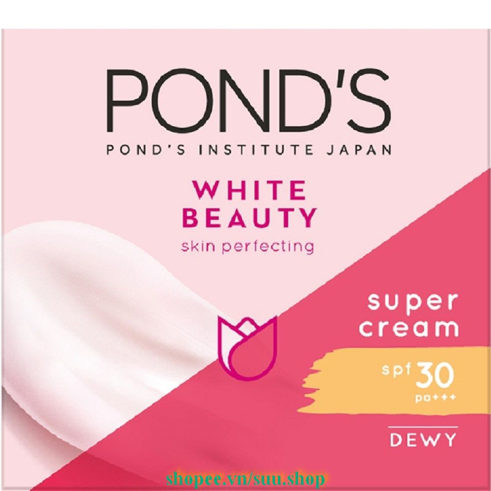 Kem Dưỡng Da Trắng Hồng Rạng Rỡ Ponds White Beauty 30g, suu.shop cam kết 100% chính hãng