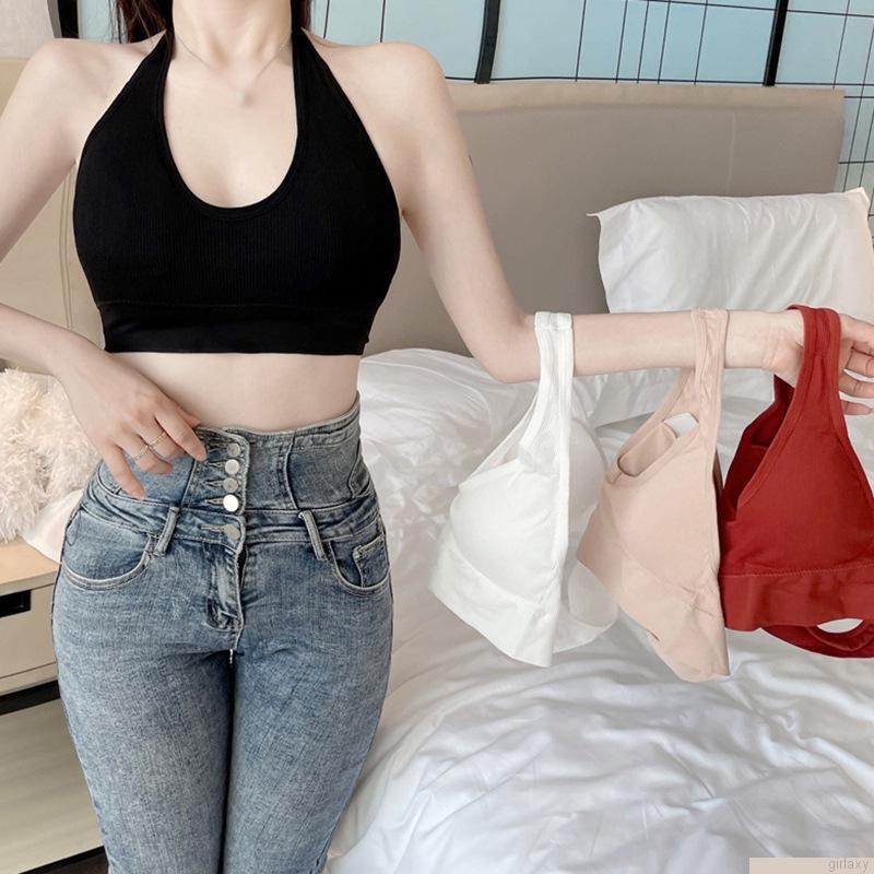 Áo ngực thể thao màu trơn phong cách hàn quốc thời trang quyến rũ cho nữ