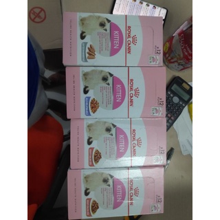 Pate royal canin hôp 12 gói kitten 85g thức ăn ướt mèo