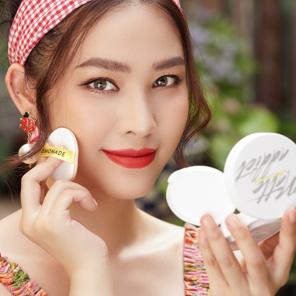 [Kèm Face Filler] Phấn nước Lemonade Matte Addict Dual Cushion 16g