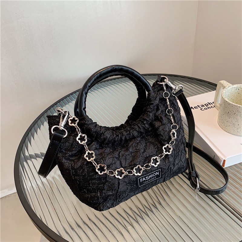 Túi đeo vai IELGY với dây xích phong cách thời trang Pháp