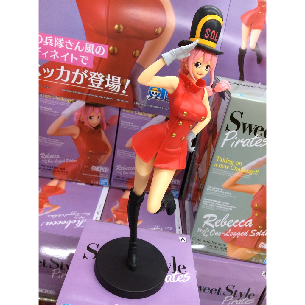 Mô hình chính hãng REBECCA - ONE PIECE Version Pirates - hãng BANPRESTO