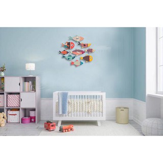 Combo 2 bộ tranh dán nổi 3d trang trí siêu dễ thương