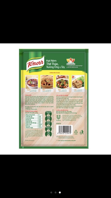 Hạt nêm knorr 900v