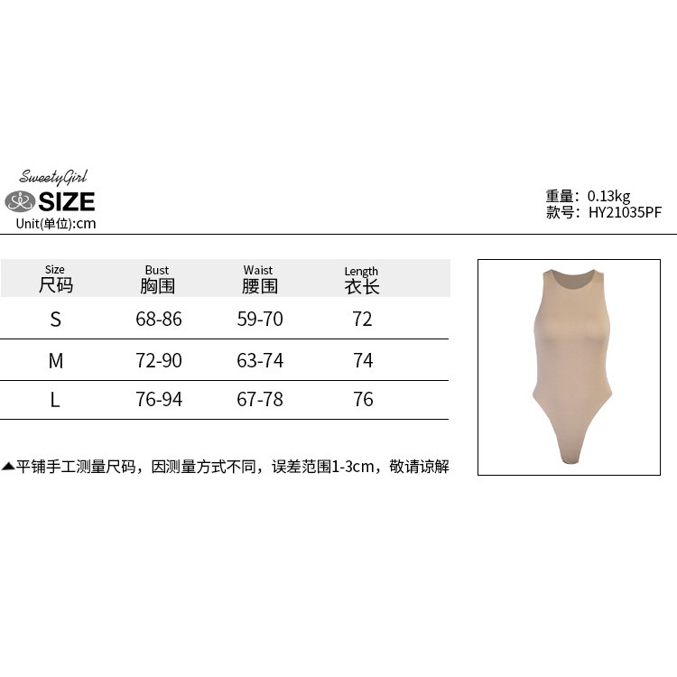 Áo Liền Quần Sát Nách Cổ Tròn Hở Lưng Màu Trơn Thời Trang Quyến Rũ Cho Nữ