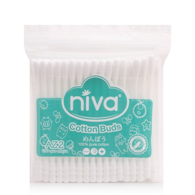 Tăm bông Niva Cotton Buds 100 que