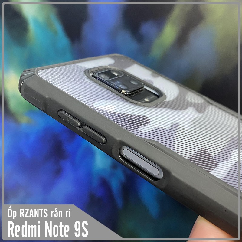 Ốp lưng cho Xiaomi Redmi Note 9S - Note 9 Pro Rzants rằn ri