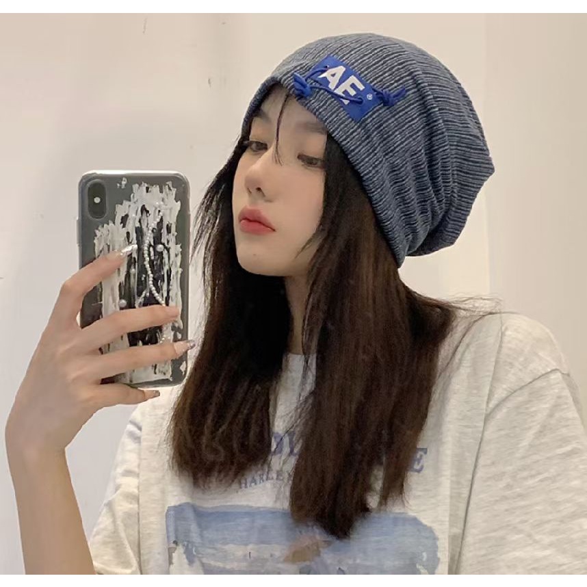 Mũ Len Dệt Kim Mỏng Kiểu Dáng Xinh Xắn Hợp Thời Trang Cho Nữ