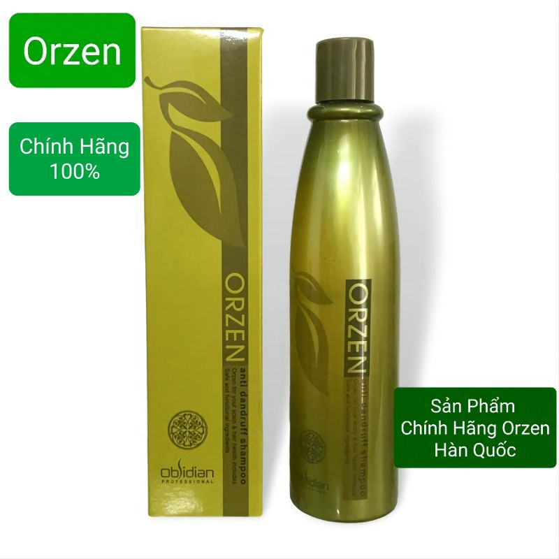 Dầu gội làm sạch gàu vảy nến orzen Anti-Danduruff shampoo( Chính Hãng, chuẩn hàng công ty NK 100%)